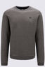 Macpac Men's 280 Merino Long Sleeve Crew, Tarmac Marle, hi-res
