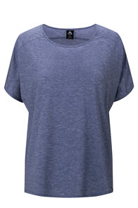 Macpac Women's Eva T-Shirt, Deep Cobalt Marle, hi-res
