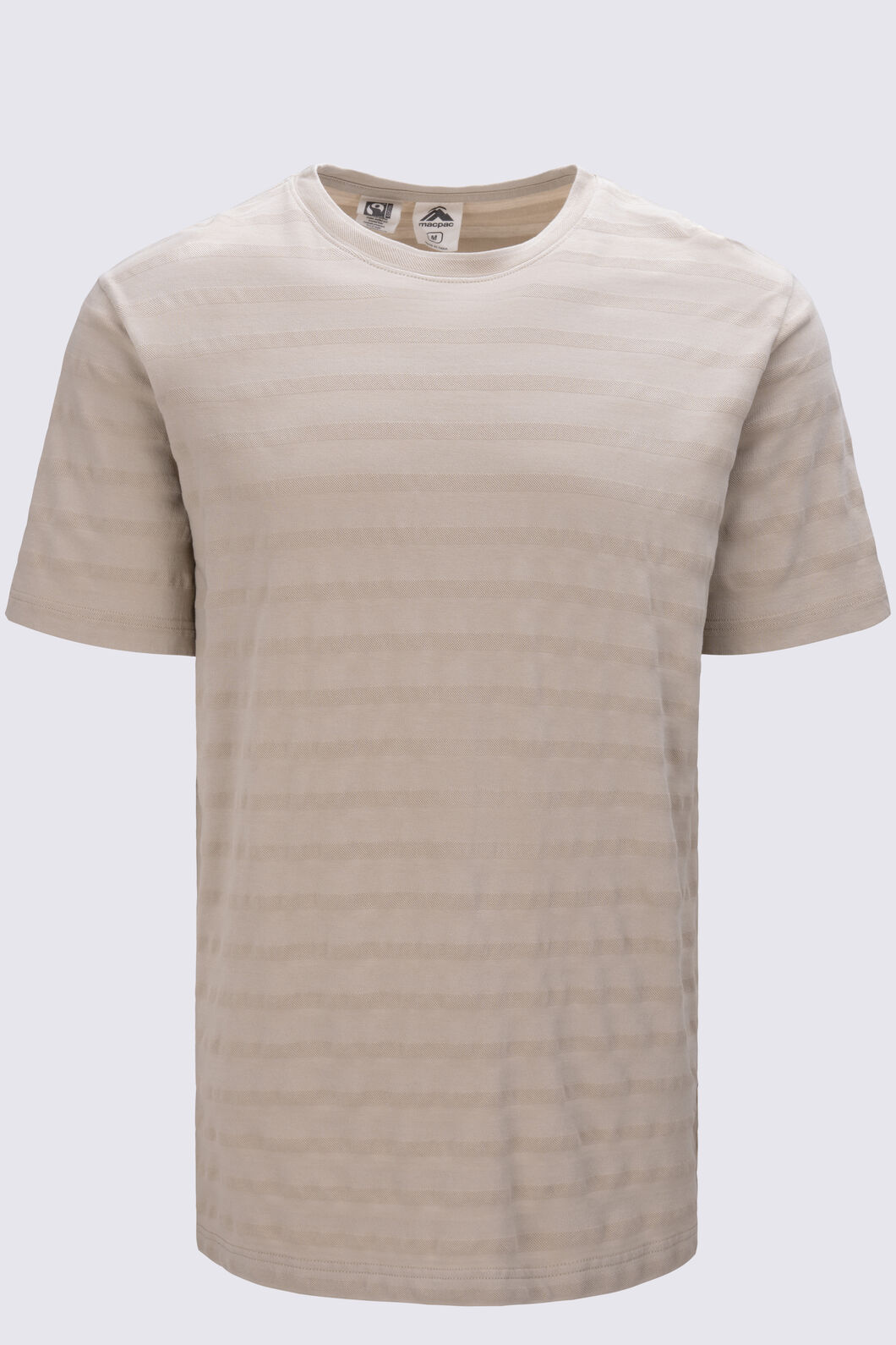 Macpac Men's Sandstone Short Sleeve T-Shirt, Sand, hi-res