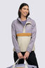 Macpac Women's Heritage Waterproof Anorak, Lavender/Pelican/Bone, hi-res