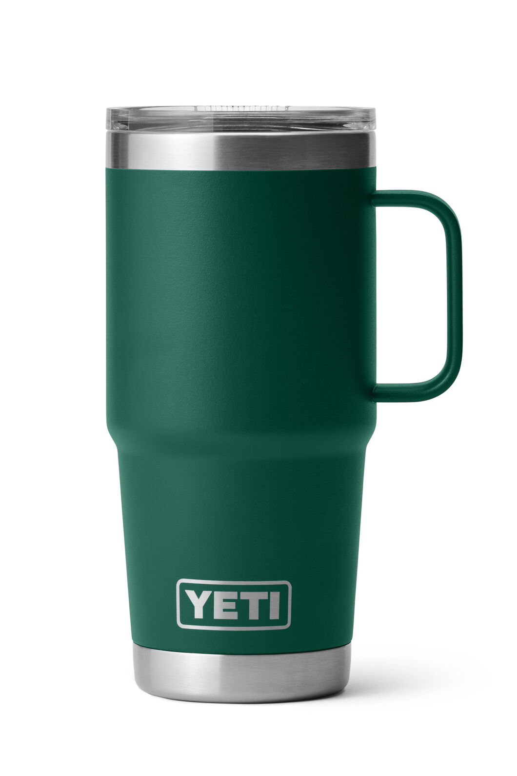 YETI® 20 oz Travel Mug with Stronghold Lid, Black Forest Green, hi-res