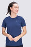 Macpac Women's brrr° T-Shirt, Naval Academy, hi-res