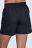 Macpac Women's Linen Shorts, Black/Black, hi-res
