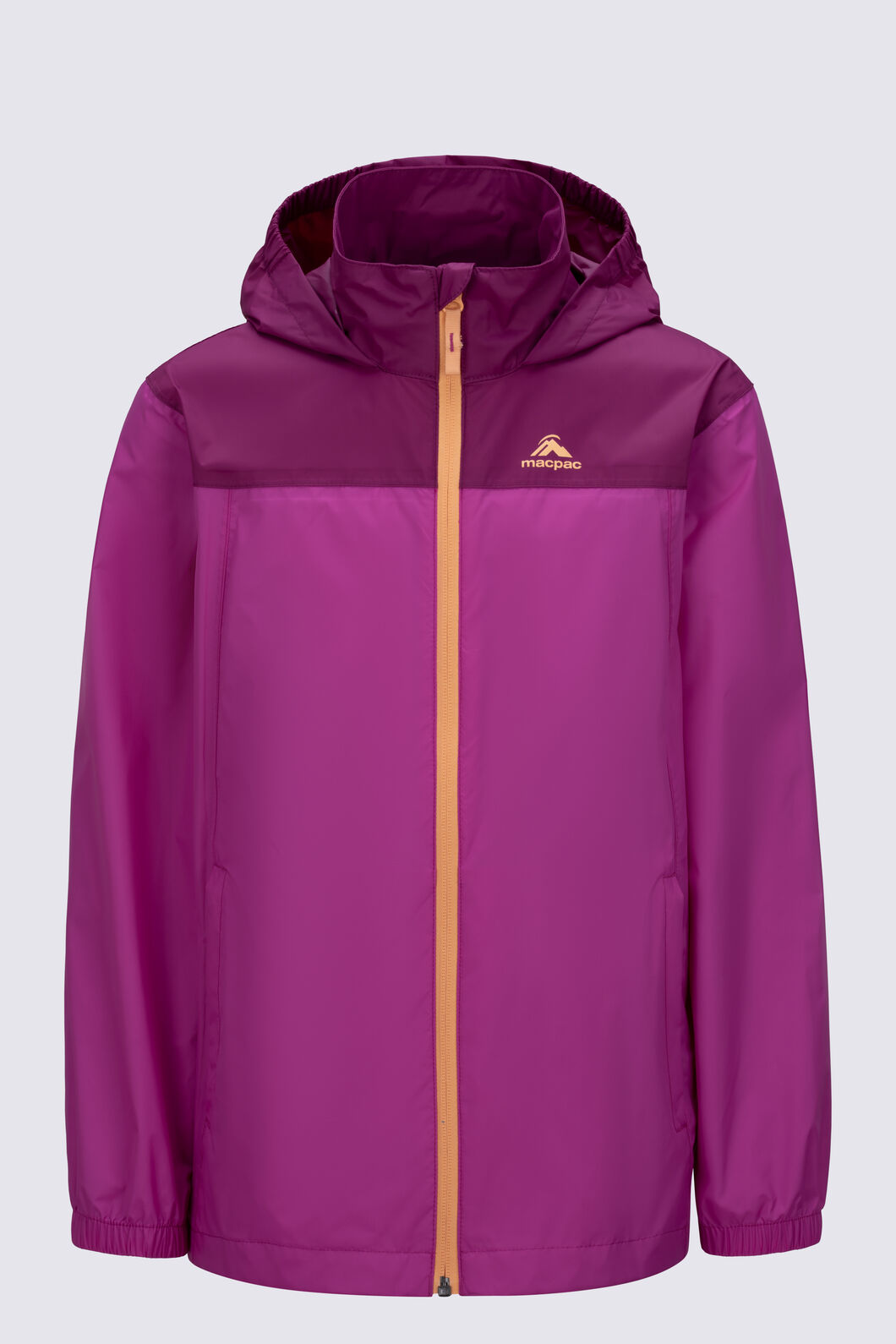 Macpac Kids' Pack-It-Jacket, Boysenberry/Rose Violet, hi-res