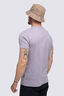 Macpac Men's Vintage Embroidered Fairtrade Organic Cotton T-Shirt, Lavender Grey, hi-res