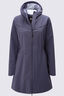 Macpac Women's Strato Long Raincoat, Odyssey, hi-res