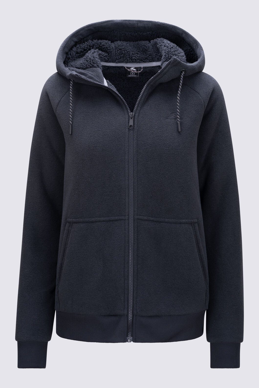 Macpac Women&rsquo;s Skyline Hoodie, BLACK MARLE, hi-res