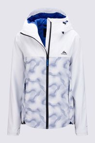 Macpac Women's All-Season Snow Jacket, Snow Swirl Print, hi-res