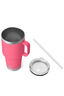 YETI&reg; Rambler&reg; Mug with Straw Cap &mdash; 35 oz, Tropical Pink, hi-res