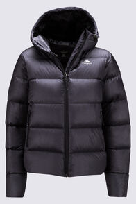 Macpac Women's Orbit Hooded Down Jacket, Black, hi-res
