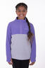 Macpac Kids' Tui Fleece Pullover, Aster Purple/High Rise, hi-res