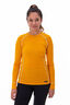 Macpac Women's Geothermal Long Sleeve Top, Cadmium Yellow, hi-res
