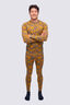 Macpac Men's Brunner Base Layer Pants, Urban Chic/Pumpkin Spice, hi-res
