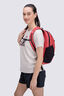 Macpac Wilderness 18L Backpack, Black/Coral, hi-res