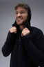 Macpac Men&rsquo;s Mountain Hooded Fleece Jacket, Black, hi-res