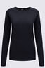 Macpac Women's Limitless Long Sleeve T-Shirt, Black, hi-res