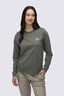 Macpac Women's Vintage Embroidered Fairtrade Organic Cotton Long Sleeve T-Shirt, Agave, hi-res
