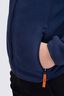 Macpac Kids' Mini Mountain Fleece Hoodie, Navy Iris, hi-res