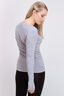 Macpac Women's 220 Merino Long Sleeve Top, Light Grey Marle, hi-res