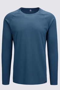 Macpac Men's Long Sleeve Exothermal Top, Legion Blue, hi-res