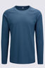 Macpac Men's Long Sleeve Exothermal Top, Legion Blue, hi-res