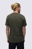 Macpac Men&rsquo;s McIntyre Mountains Fairtrade Organic Cotton Short Sleeve T-Shirt, Forest Night Marle, hi-res