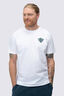 Macpac Men's Cameron Hut Fairtrade Organic Cotton Short Sleeve T-Shirt, White, hi-res