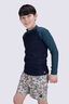 Macpac Boys Boardshorts, Sand Dune Print, hi-res