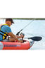 Intex Excursion&trade; Pro K1 Inflatable Kayak, Red/Grey, hi-res