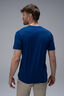 Macpac Men&rsquo;s Braided River Merino 180 T-Shirt, Navy Peony, hi-res