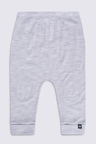 Macpac Baby 150 Merino Long Johns, Light Grey Marle Macpac Baby 150 Merino Long Johns, Light Grey Marle, hi-res