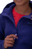 Macpac Kids' Mini Mountain Hooded Fleece Jacket, Apollo, hi-res