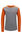 Macpac Kids' Since 1973 Long Sleeve T-Shirt, Russet Orange/Grey Marle, hi-res