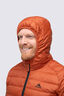 Macpac Men's Uber Light Hooded Down Jacket ♺, Picante, hi-res