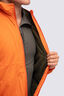 Macpac Men's Pisa Hooded Fleece Jacket, Red Orange, hi-res
