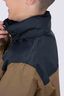 Macpac Kids' Pack-It Jacket V2, Black/Kangaroo, hi-res
