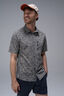 Macpac Men's Camp Printed Short-Sleeve Shirt, Dust Worn Lines Print, hi-res