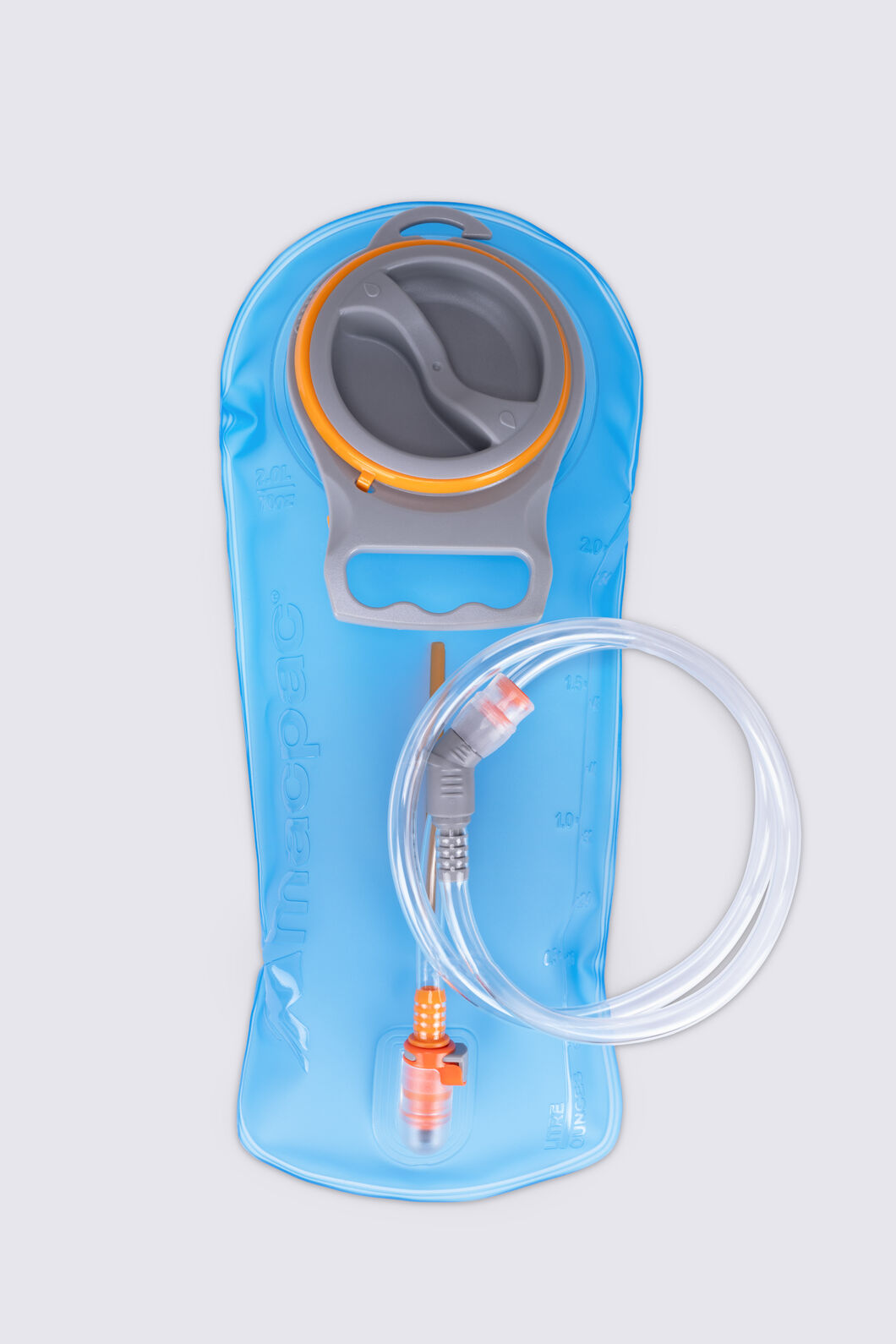 Macpac Hydration Reservoir Screw Top &mdash; 2L, Blue/Orange, hi-res