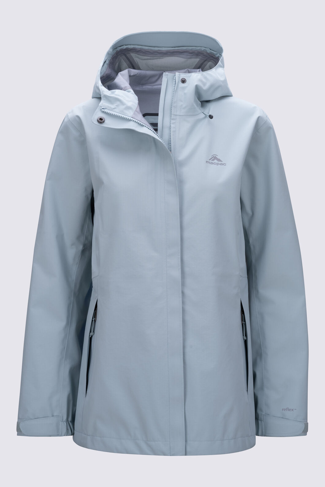 Macpac Women's Tempest Rain Jacket, Grey Mist, hi-res