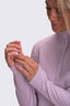Macpac Women's Tui Fleece Pullover, Lavender Frost, hi-res