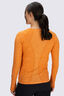 Macpac Women's Limitless Long Sleeve T-Shirt, Tangerine, hi-res