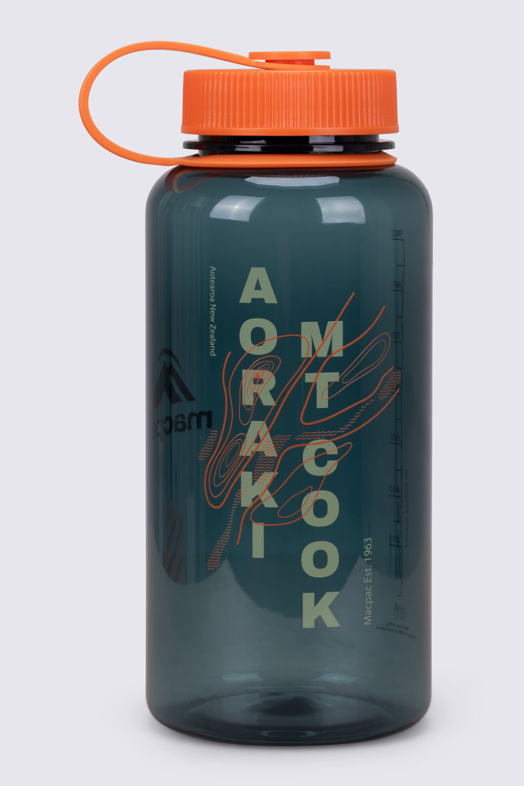 Macpac Streamline 1L Water Bottle, Aoraki Topo Forest, hi-res