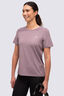 Macpac Women's brrr&deg; T-Shirt, Moonscape Marle, hi-res
