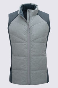 Macpac Men's Boundary Hybrid Vest, Urban Chic/Balsam Green, hi-res