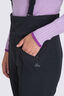 Macpac Women's Soho Softshell Snow Pants, Black, hi-res