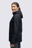 Macpac Women's Tempest Rain Jacket, Black, hi-res