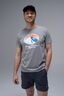 Macpac Men&rsquo;s Wilderness Equipment T-Shirt, Grey Marle, hi-res