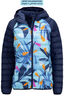 Macpac Women's Uber Light Hooded Down Jacket, Botanical Print, hi-res