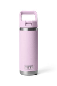 YETI® Rambler® Bottle with Straw Cap — 18 oz, Cherry Blossom YETI® Rambler® Bottle with Straw Cap — 18 oz, Cherry Blossom, hi-res