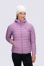 Macpac Women's Uber Light Hooded Down Jacket, Valerian, hi-res